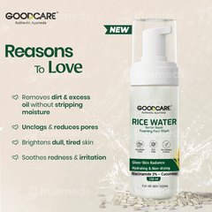 Goodcare Rice Water Foaming Face Wash 150ml